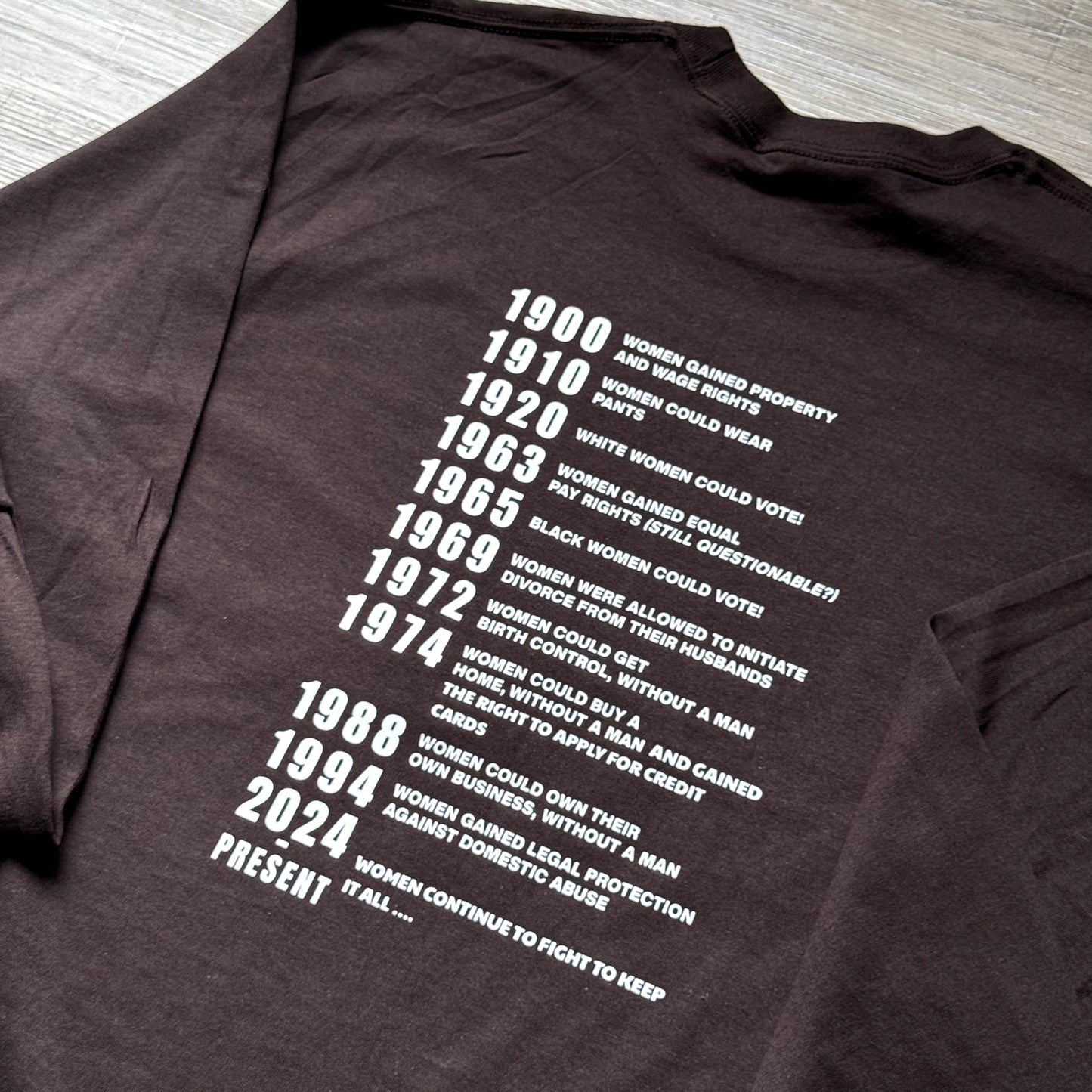 Women’s Rights Are Worth Fighting For Long Sleeve Tee