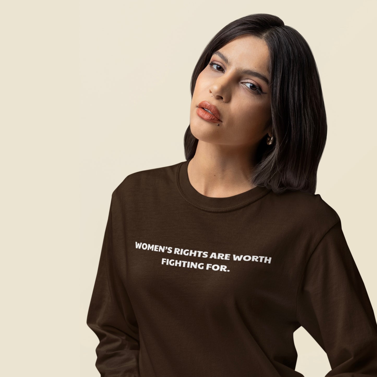 Women’s Rights Are Worth Fighting For Long Sleeve Tee