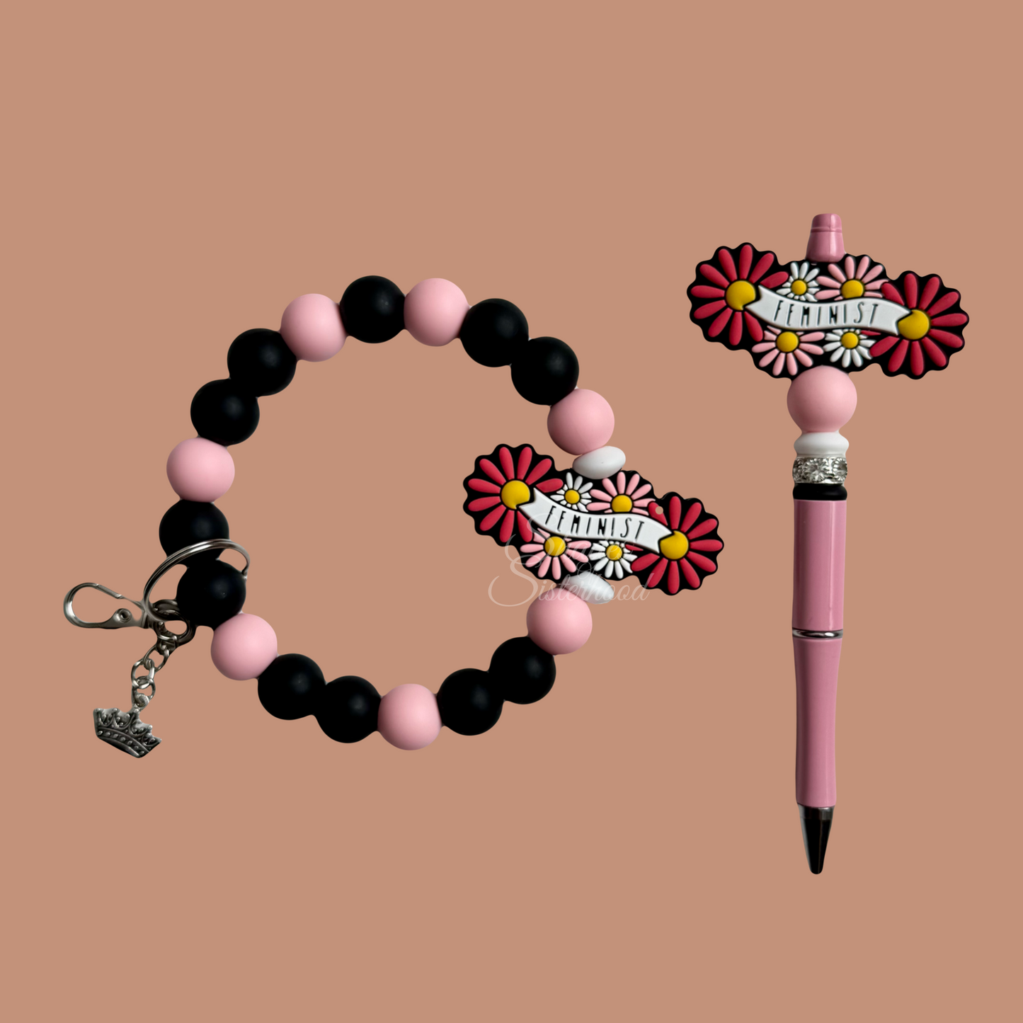 Feminist Wristlet/Pen Set