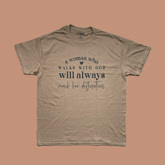 Walks With God Tee