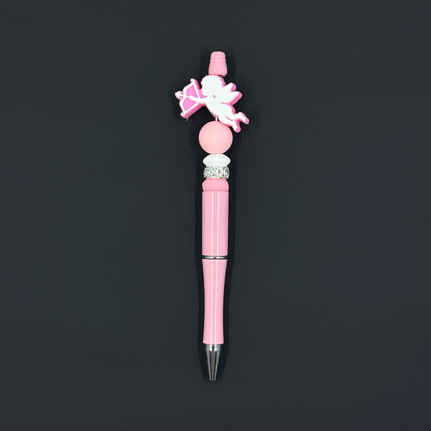 Cupid Beaded Pen (Pink)