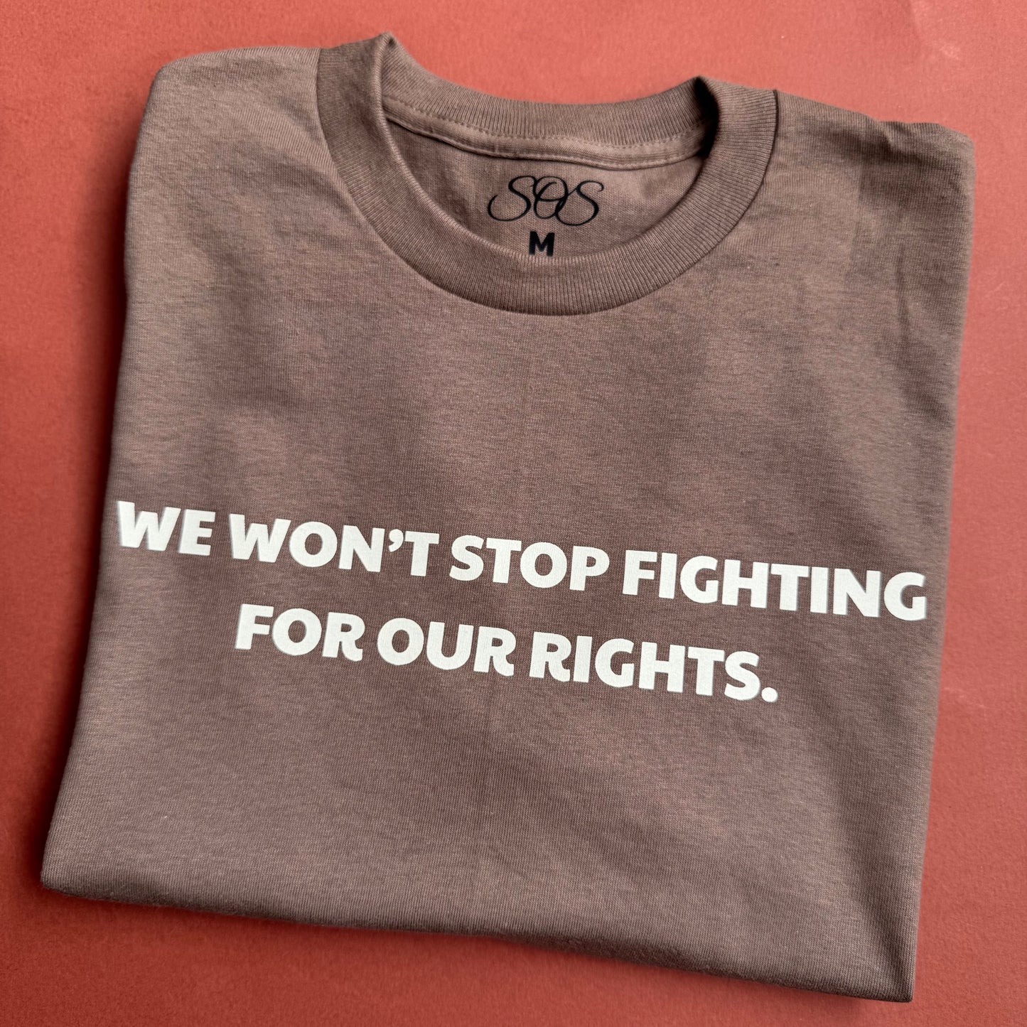 Still Fighting Tee (Café Brown)