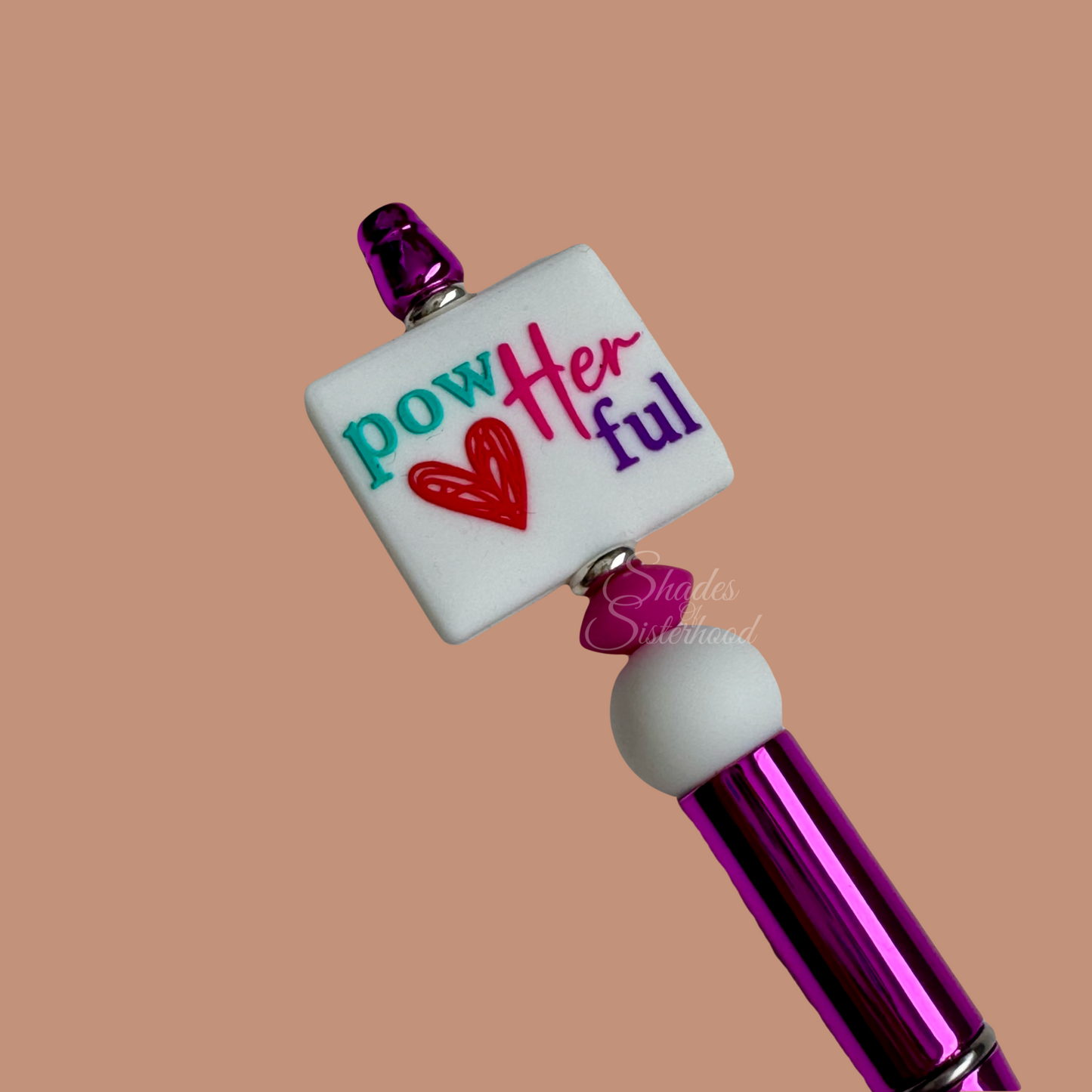 PowHERful Beaded Pen (Ombré)