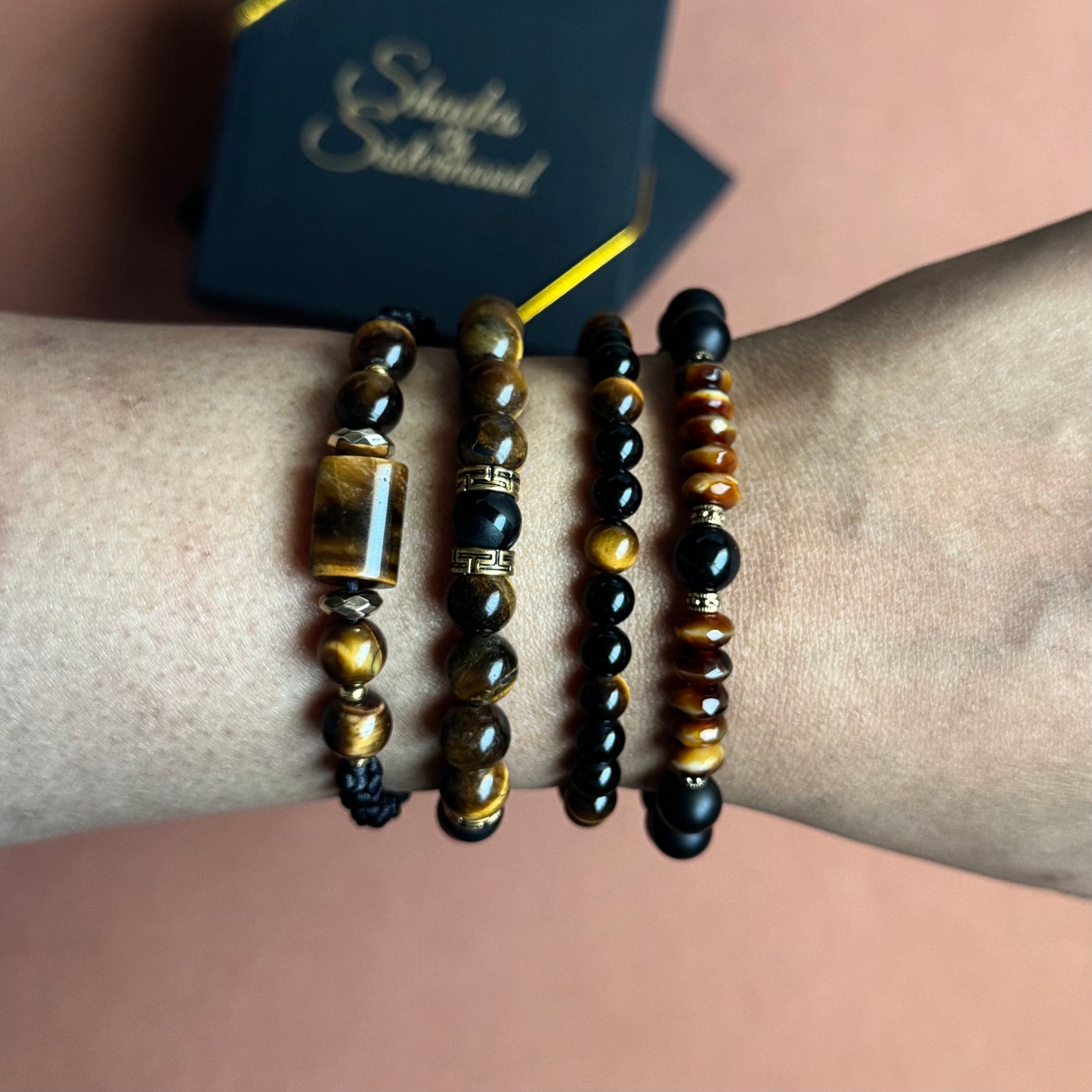 Tiger Eye Shamballa Bracelet
