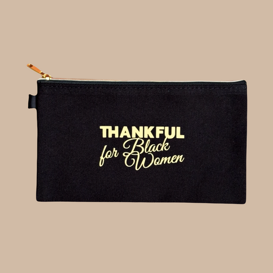Thankful For Black Women Pouch