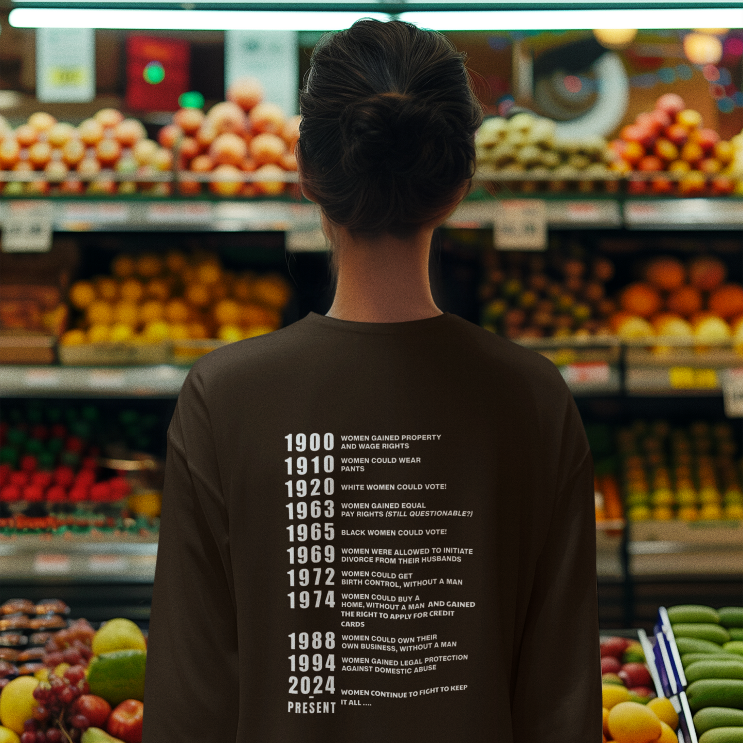 Women’s Rights Are Worth Fighting For Long Sleeve Tee