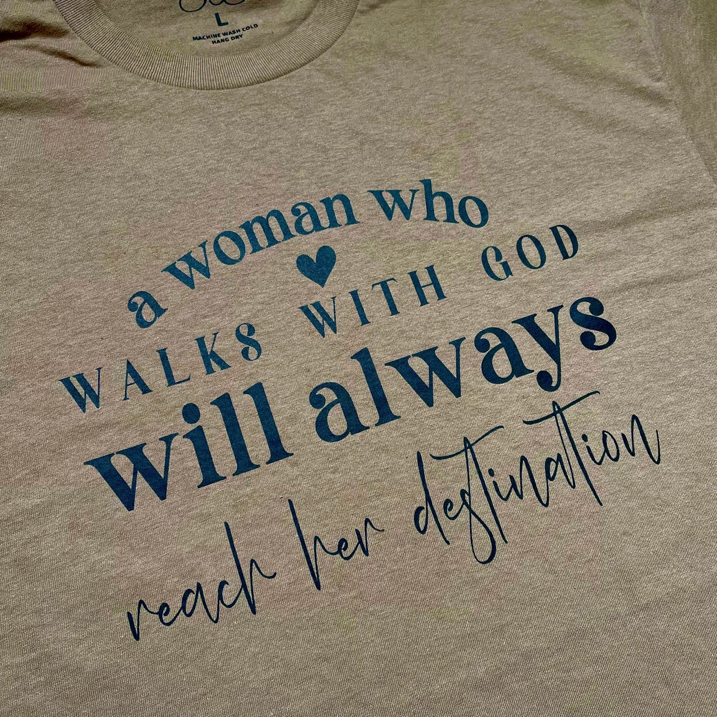 Walks With God Tee