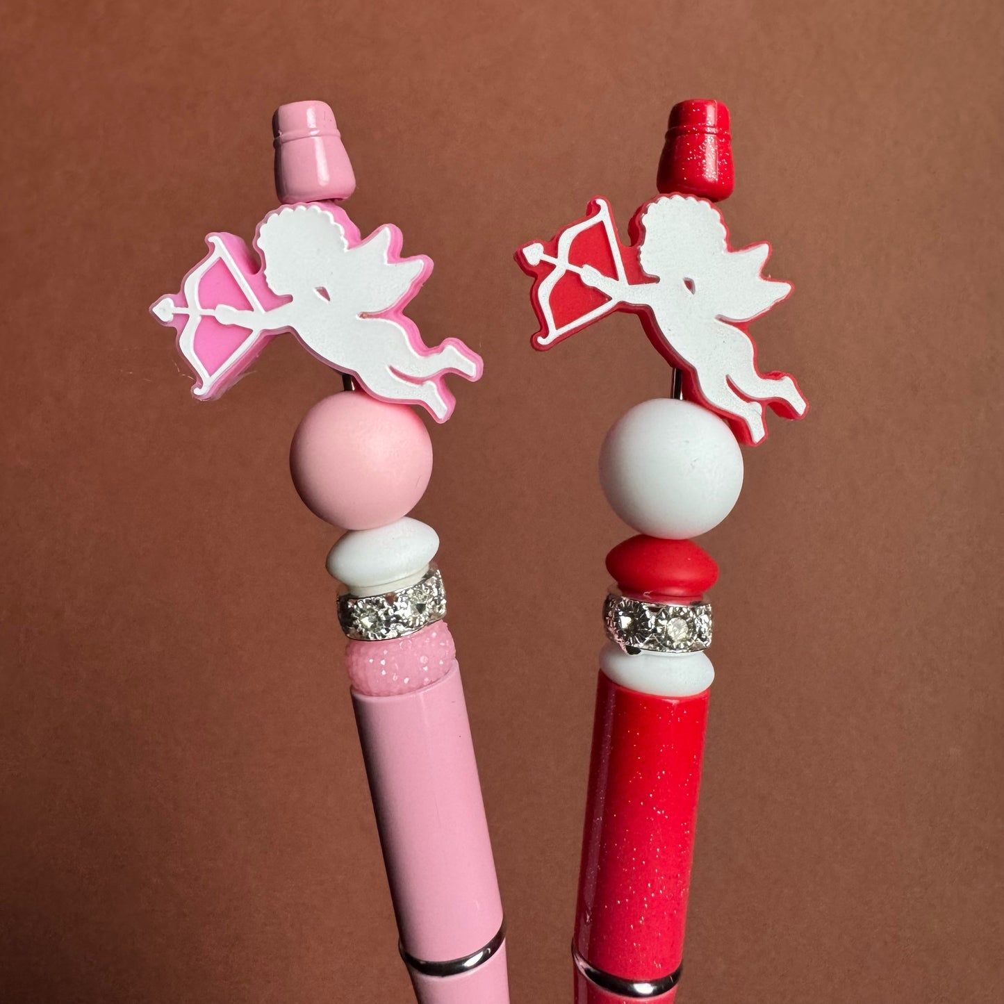 Cupid Beaded Pen (Pink)