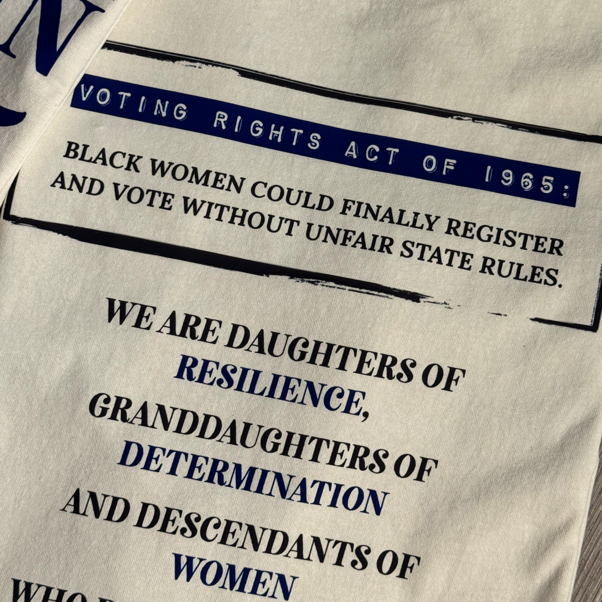 VRA Of 1965 Tee (Oversized Boxy Fit)