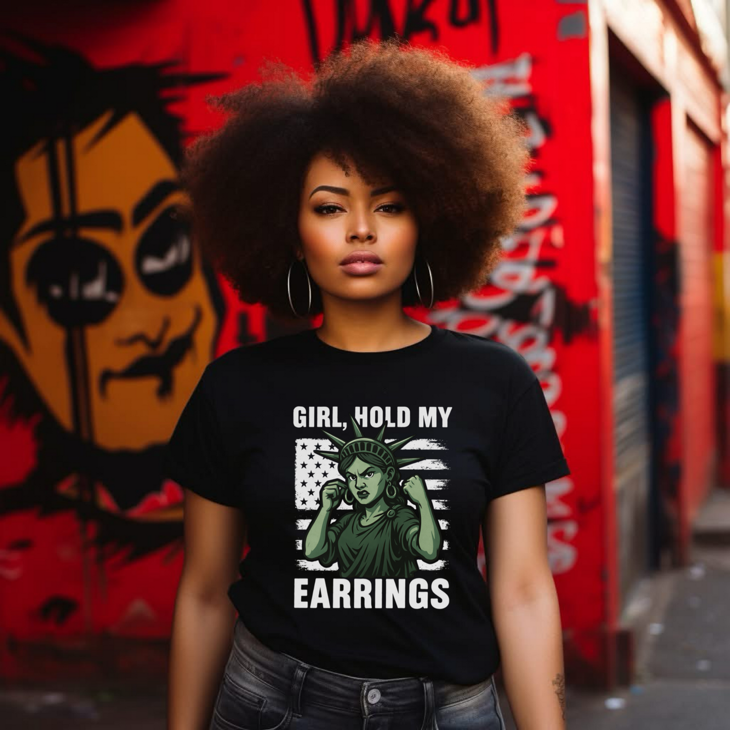 Girl, Hold My Earrings Tee